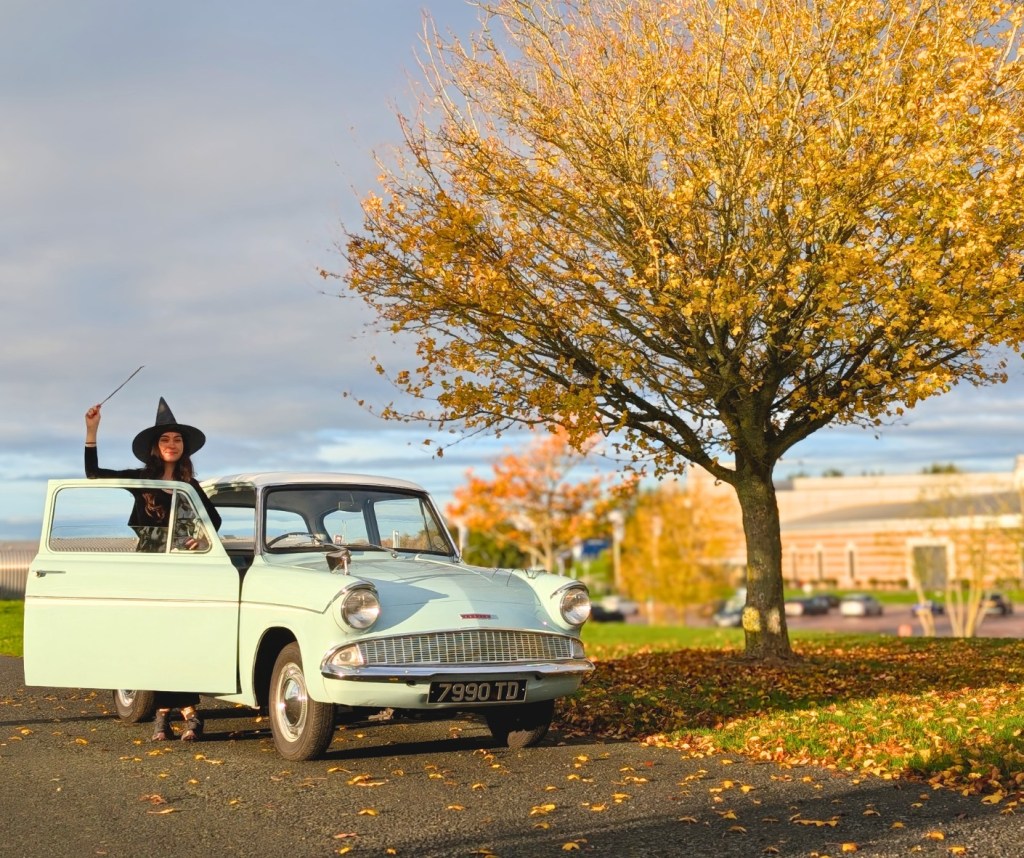 Hop Into the Flying Ford Anglia This Halloween at the British Motor&nbsp;Museum