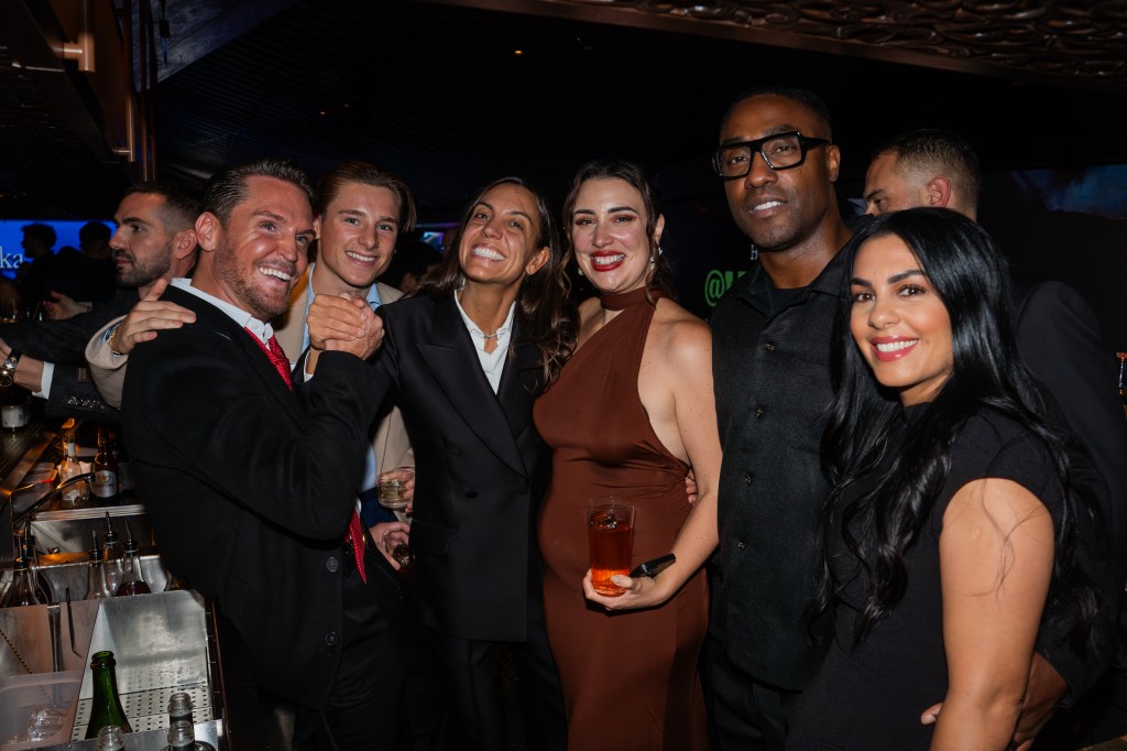 Slick Suits and Sips at Gucci Giardino cocktail&nbsp;party