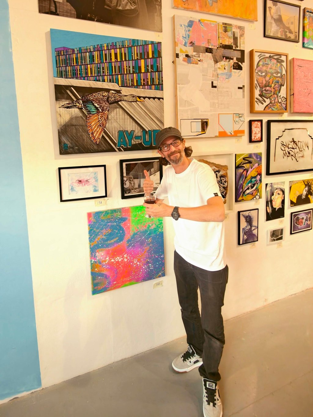 Radcliffe artist Tim Mayfield rocks Nottingham’s Street Art Festival at Surface&nbsp;Gallery